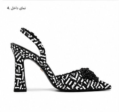 کفش زنانه ورساچه Premium Full Pack | پاشنه ۷ سانتی | وارداتی - تصویر 9